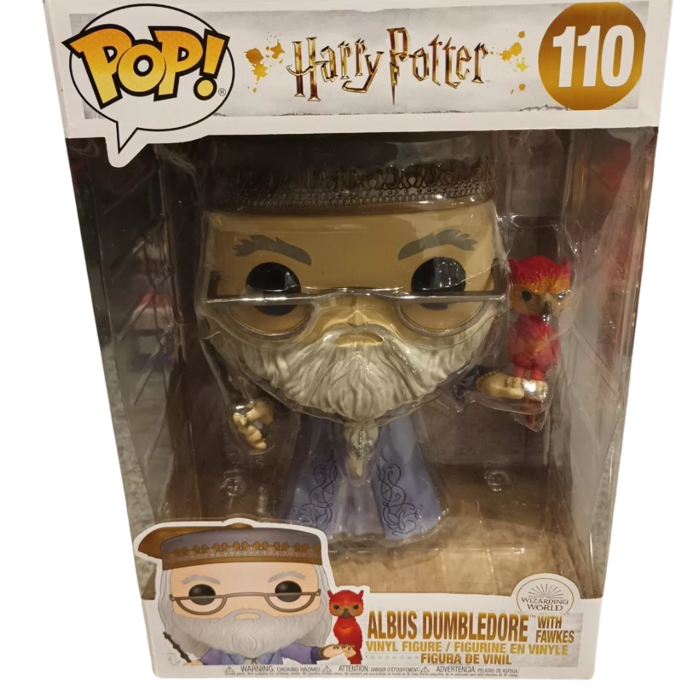 Funko Pop Albus Dumbledore with Fawkes 10 inch F-48038 thumbnail