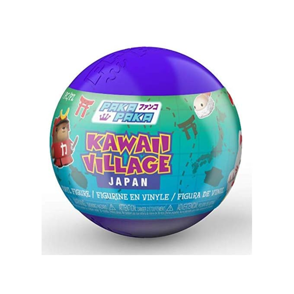 Funko Paka Paka: Kawaii Village Japan Blind Capsule One Mystery Figure. Every capsule holds a surprise character, making each unboxing a thrilling experience for collectors excited to uncover which figure they’ll get. F-43101 thumbnail