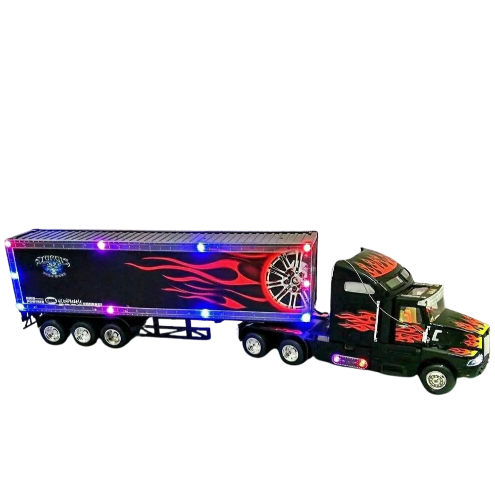 Big-Daddy XL Remote Control Tractor Trailer with Lights thumbnail