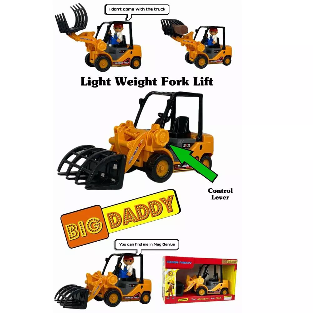 Big Daddy Holding Forklift  BD-32534 thumbnail