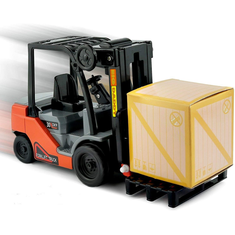 Big Daddy Light Duty Work Truck Series Toyota Authentic Forklift Mini forklift trucks offer an interactive, hands-on play experience that sparks creativity and helps develop fine motor skills and problem-solving capabilities. BD-32531 thumbnail