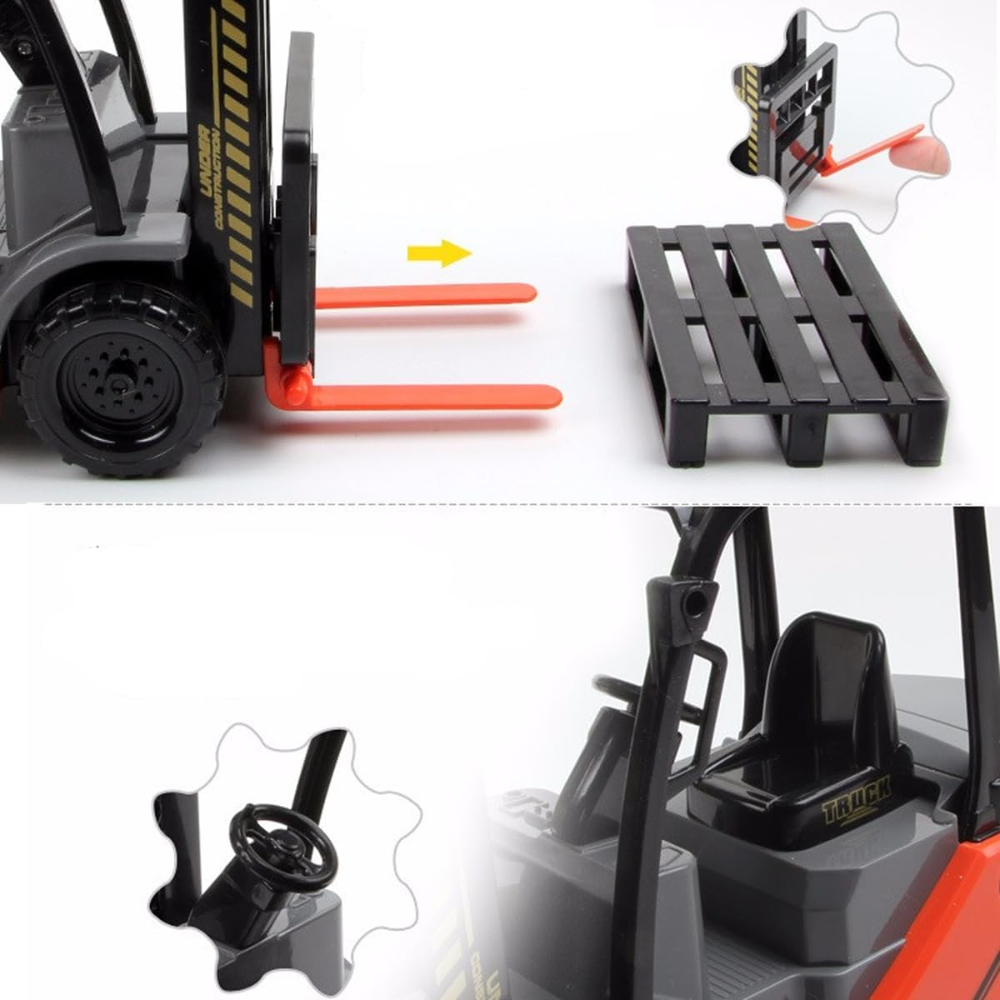 Big Daddy Light Duty Work Truck Series Toyota Authentic Forklift Mini forklift trucks offer an interactive, hands-on play experience that sparks creativity and helps develop fine motor skills and problem-solving capabilities. BD-32531 thumbnail