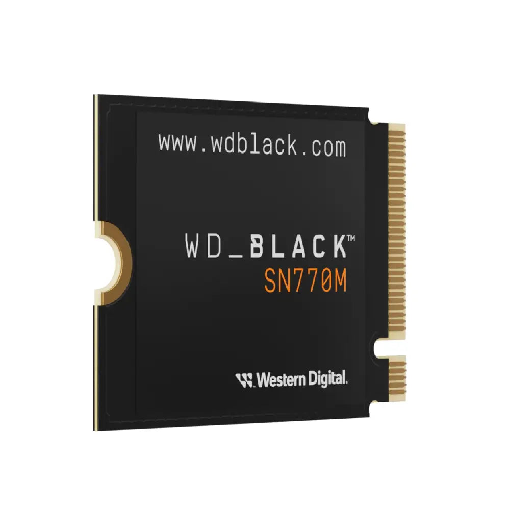 WD_BLACK 500GB SN770M M.2 2230 NVMe SSD for Handheld Gaming Devices, Speeds up to 5,150MB/s, TLC 3D NAND, Great for Steam Deck and Microsoft Surface  WDS500G3X0G