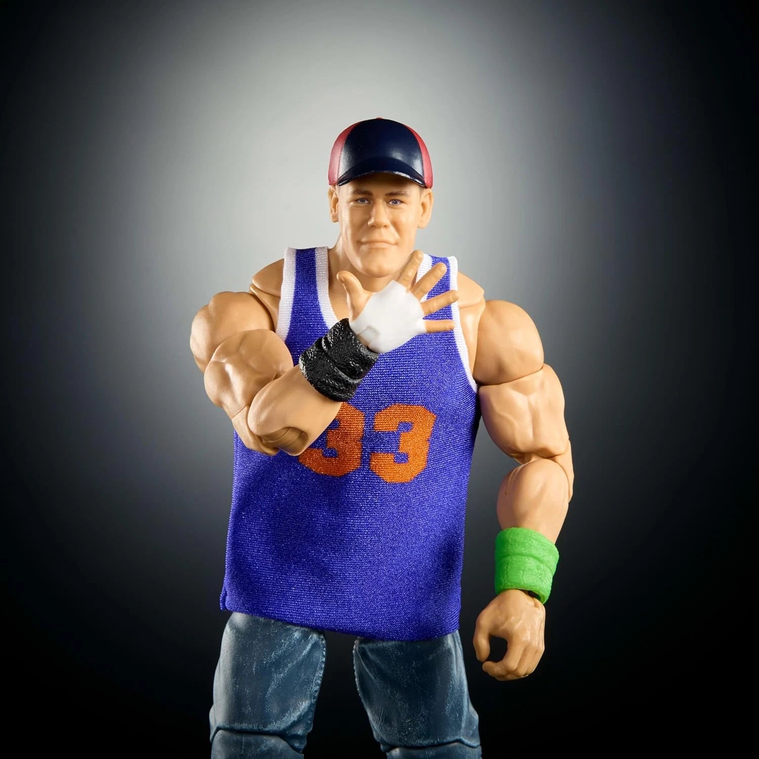 WWE Ultimate Edition John Cena Action Figure with Signature Wrestling Attire, Fully Poseable Limbs, Accessories and Collector-Quality Design for Kids and Fans thumbnail