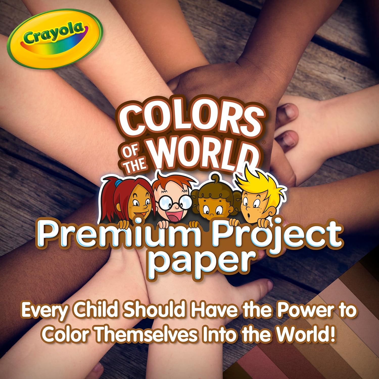 Crayola Colors of The World Construction Paper Premium Project 99-0091 thumbnail
