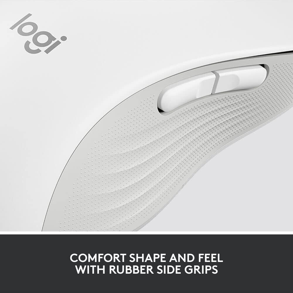 Logitech Signature M650 L Left Wireless Mouse Off-White thumbnail