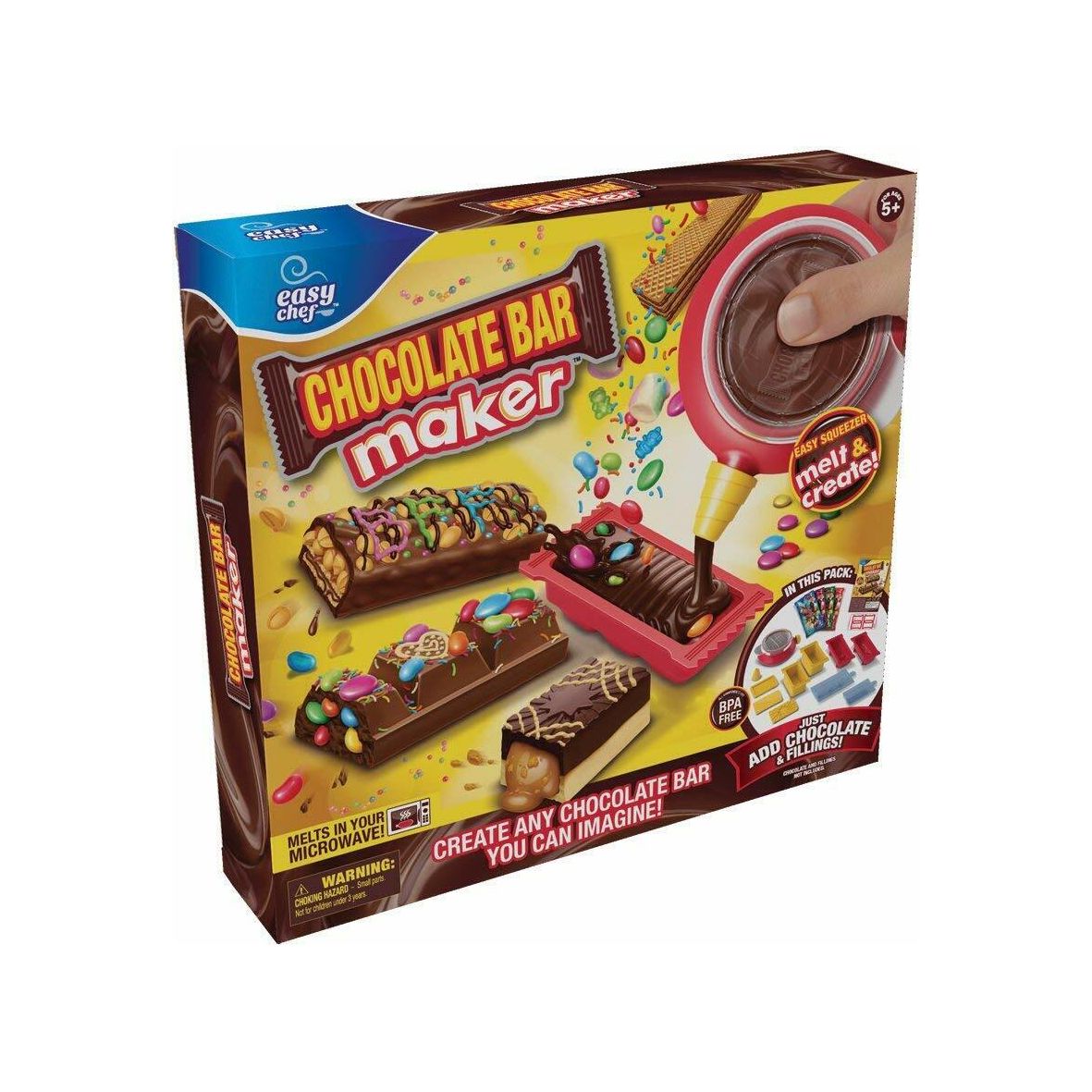 Chocolate Bar Maker Easy Chef Create Your Own Chocolate Bar 24100 thumbnail