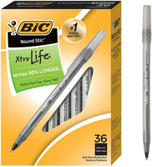 BIC Pens Pack Of 36 Pens  BIC-PAN-BLACK