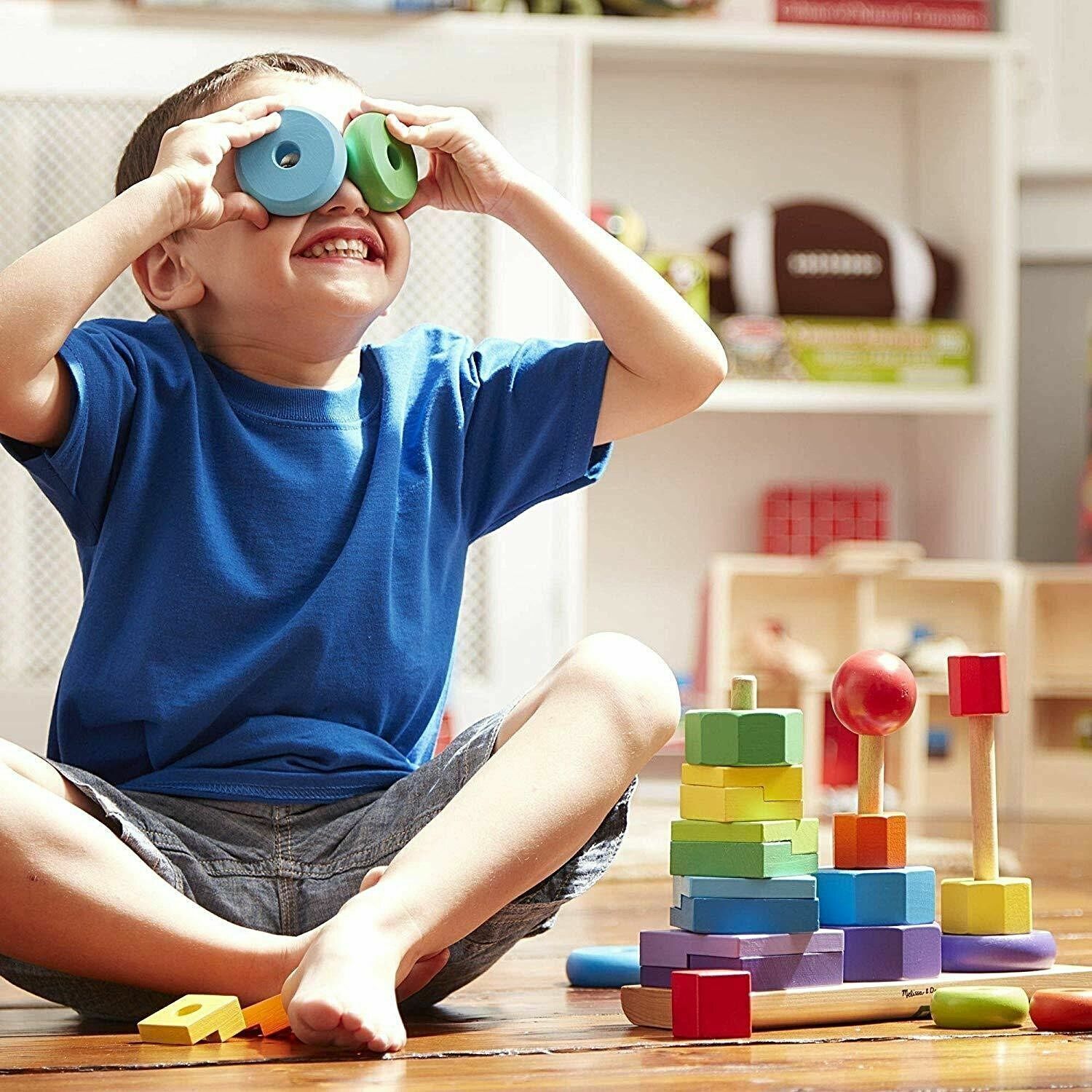 Melissa & Doug Geometric Stacker MD-567 thumbnail