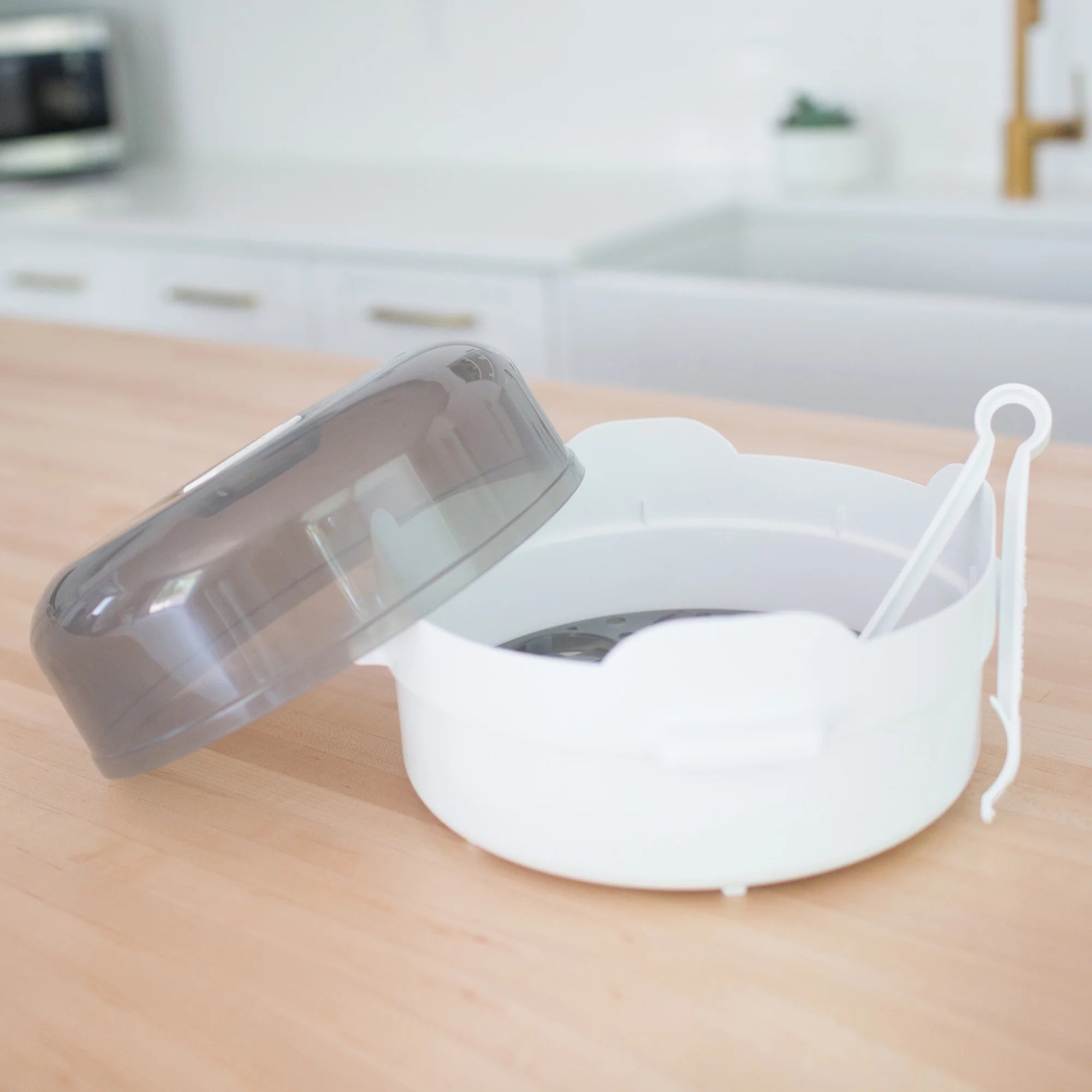 Microwave Steam Sterilizer, Quickly Sterilize Baby Bottles, Pacifiers, Breast Pump Parts, & Accessories, Travel-Friendly, BPA Free, 1 Pack thumbnail