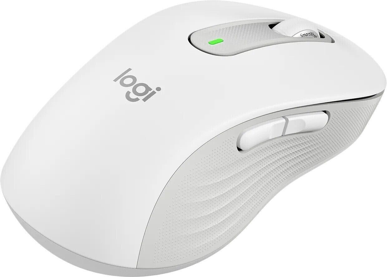Logitech Signature M650 L Left Wireless Mouse Off-White thumbnail