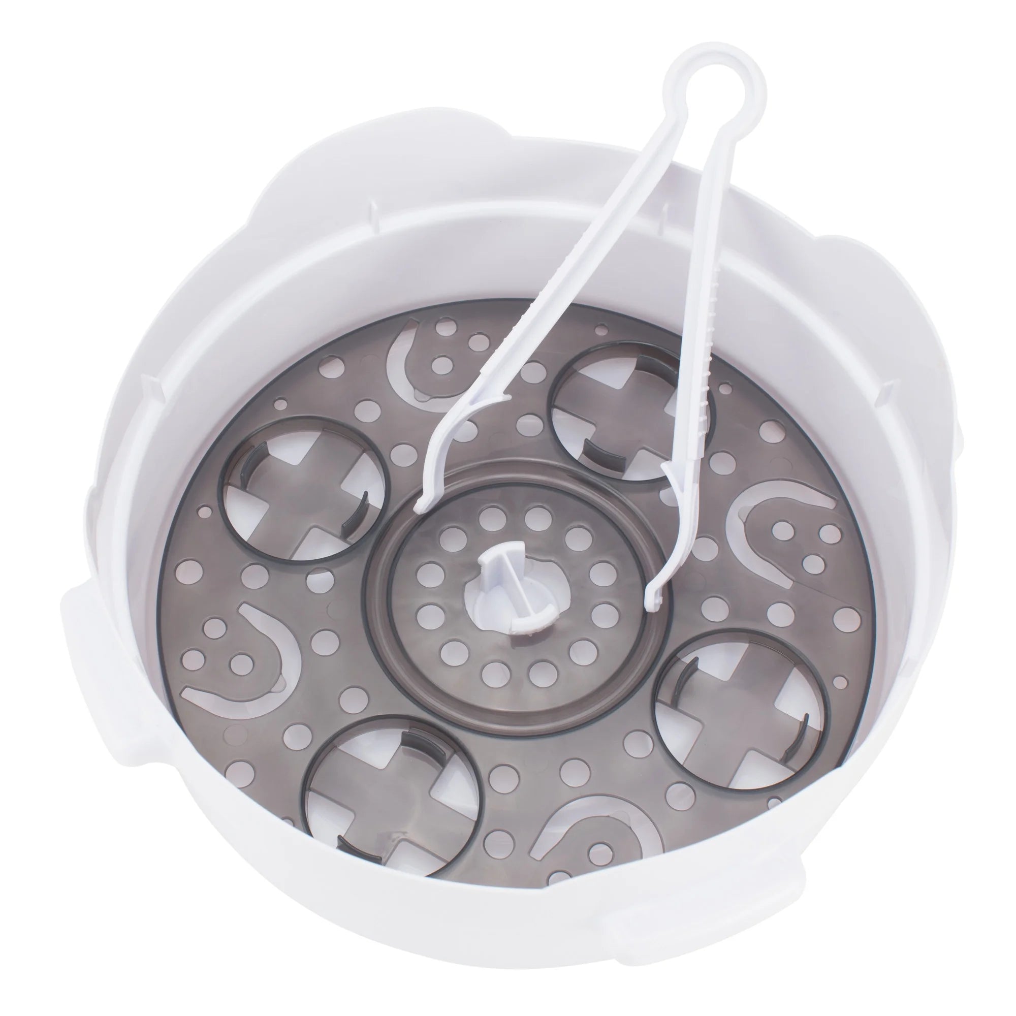 Microwave Steam Sterilizer, Quickly Sterilize Baby Bottles, Pacifiers, Breast Pump Parts, & Accessories, Travel-Friendly, BPA Free, 1 Pack thumbnail
