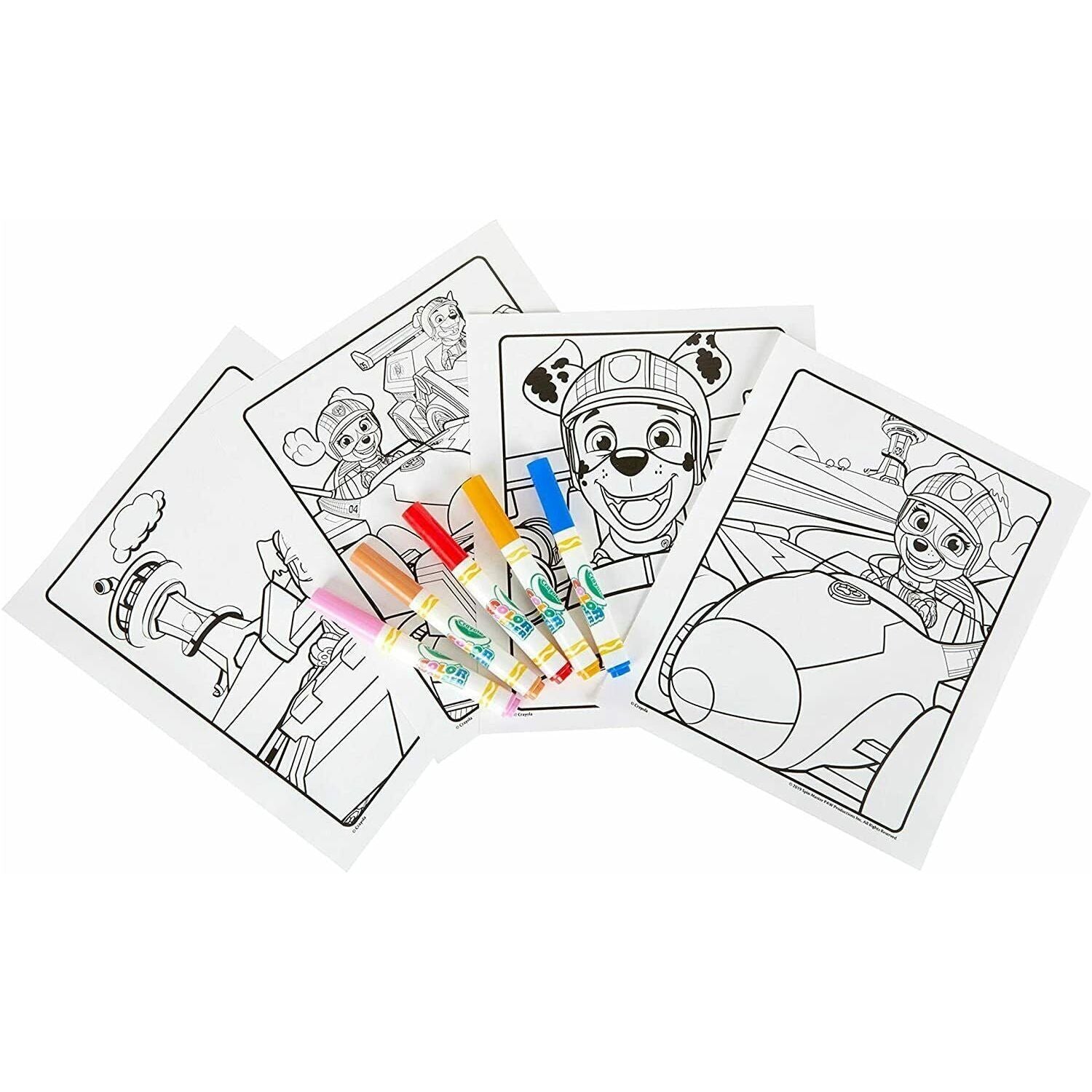 Crayola Paw Patrol Rescue Color Wonder 75-7111 thumbnail