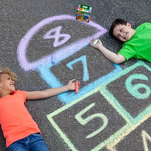 Crayola Chalk Washable Anti-Roll 24-Piece 51-2024 | EAN: 071662612245 thumbnail