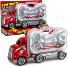 Big Daddy Transport Toy Truck With Tools To Take Apart BD-758836