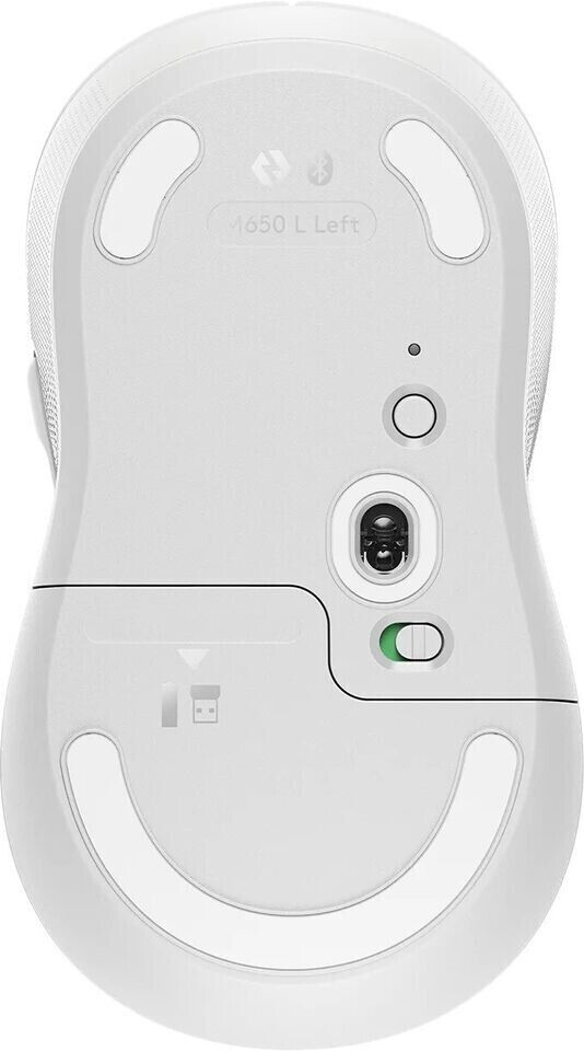 Logitech Signature M650 L Left Wireless Mouse Off-White thumbnail