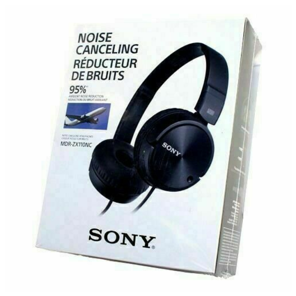 Sony Headphones MDR-ZX110NA-BB | EAN: 027242879362 thumbnail