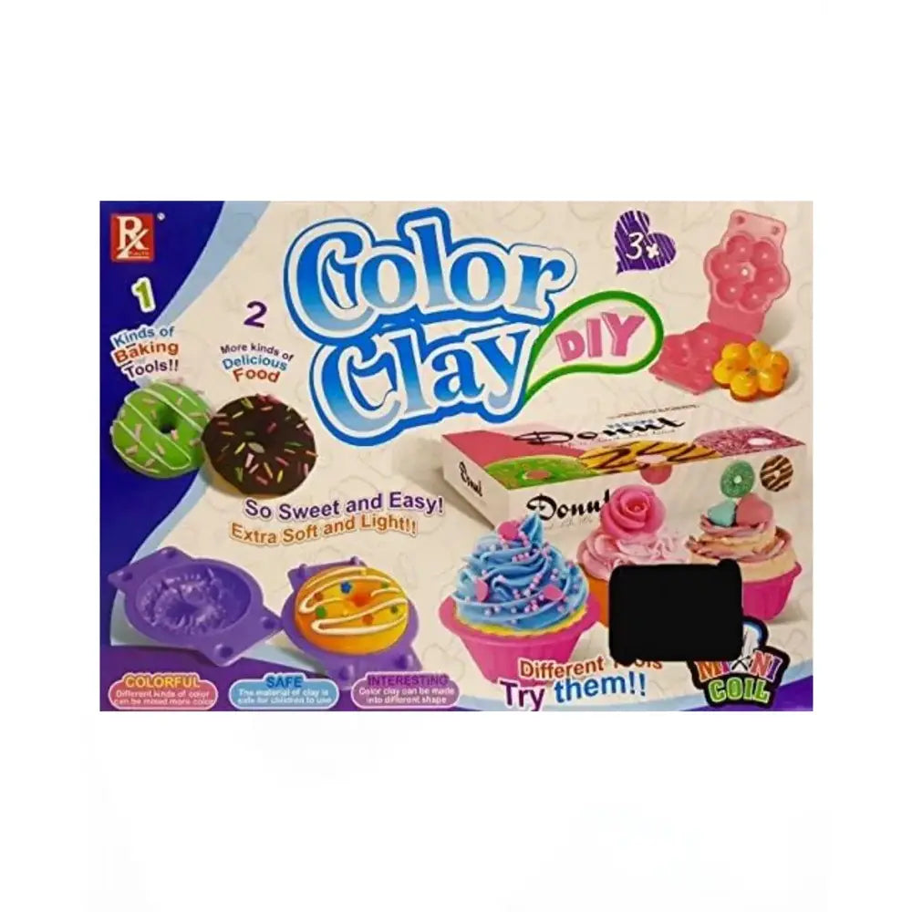 PlayBabyToys DIY Mini Bake Shop Clay Collection 728B-2