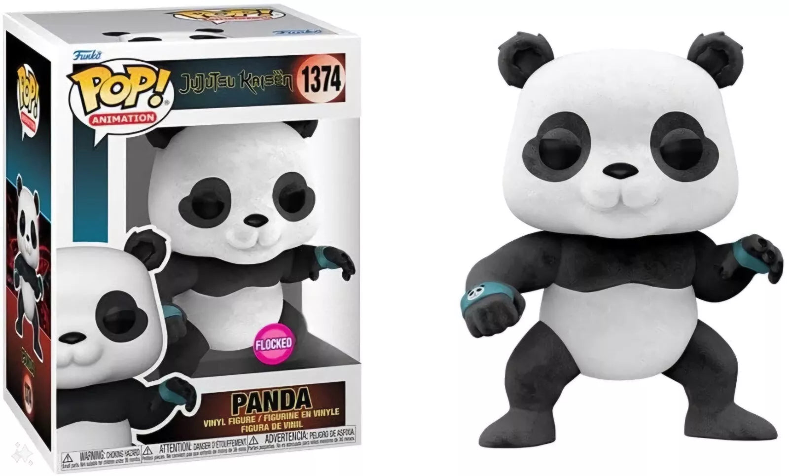 Funko Pop! Animation Jujutsu Kaisen - Panda (Flocked) F-73788 thumbnail