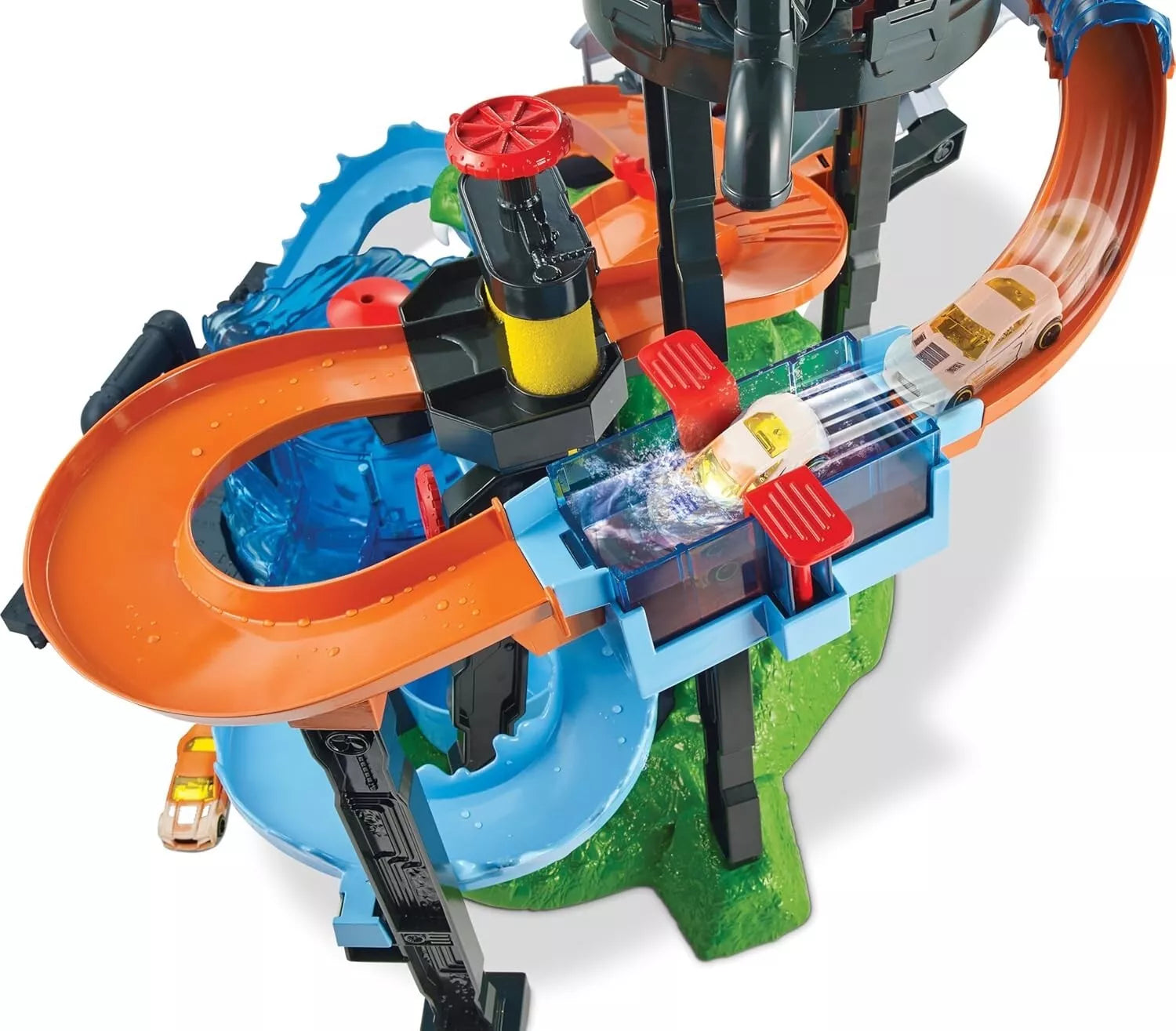 Hot Wheels City Car Wash and Giant Gator FTB67 thumbnail