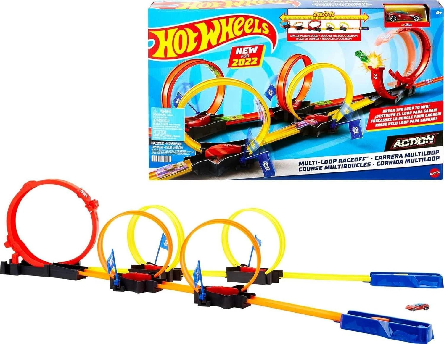 Hot Wheels Multi-Loop Raceoff HDR83 thumbnail