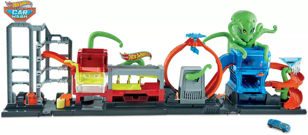 Hot Wheels Ultimate Octo Carwash Playset GTT96 thumbnail